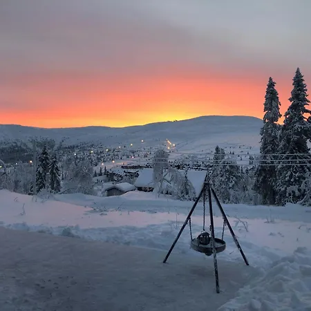 Family With Ski-inski-out In *