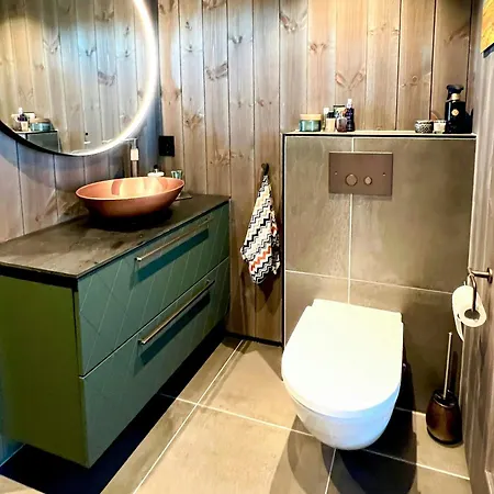 Family With Ski-inski-out In